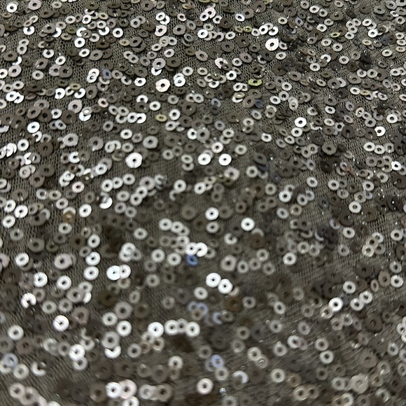 Express brown sparkling sequins tank top size small - Picture 4 of 6